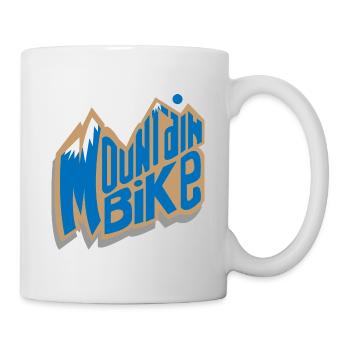 Mountain Bike Funny - Mug - white - Right