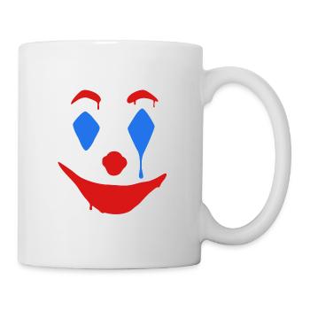 Joaquin Phoenix Joker Schminke - Tasse - Weiß - Rechts
