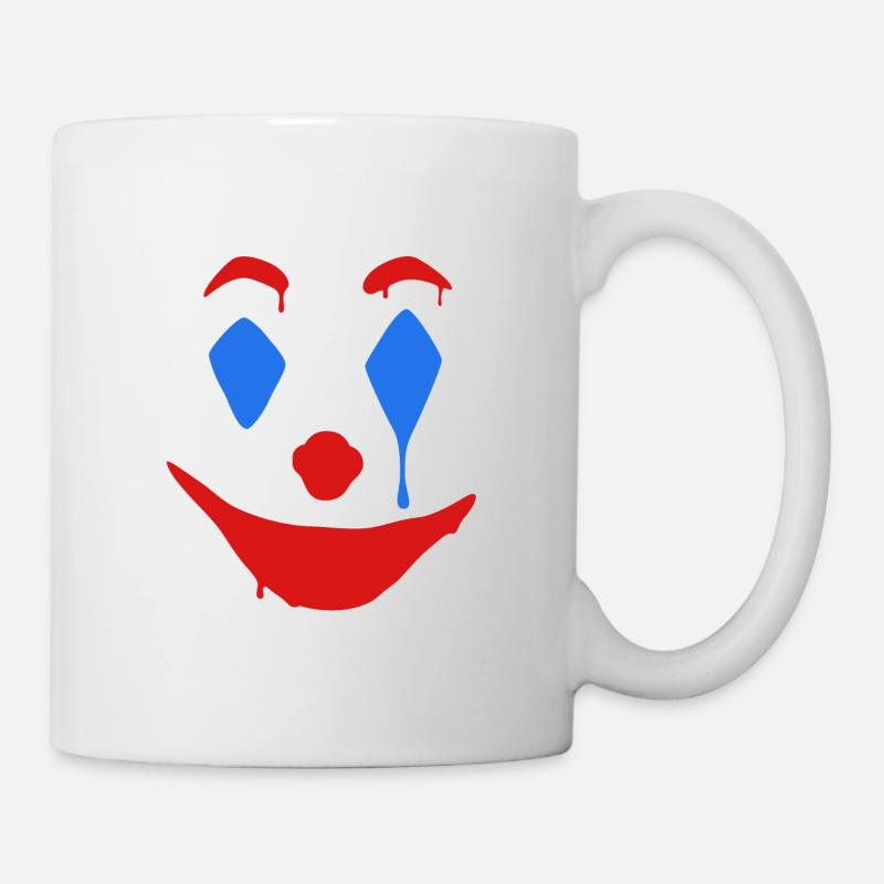 Maquillage du Joker de Joaquin Phoenix - Mug blanc - blanc