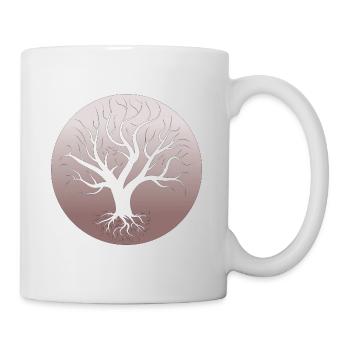 Lebensbaum Weisheit Heilung Wissen Mythos - Tasse - Weiß - Rechts