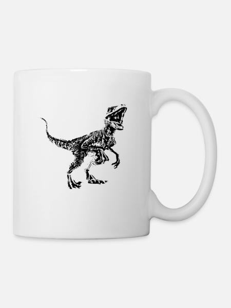 Velociraptor - Mug - white