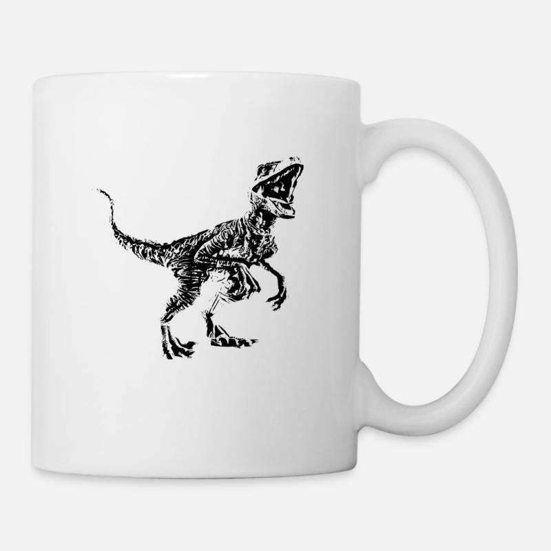 Velociraptor - Mug - white