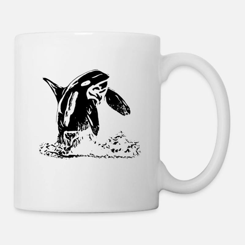 Orca - Mug blanc - blanc