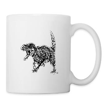 Dino - Tasse - Weiß - Rechts