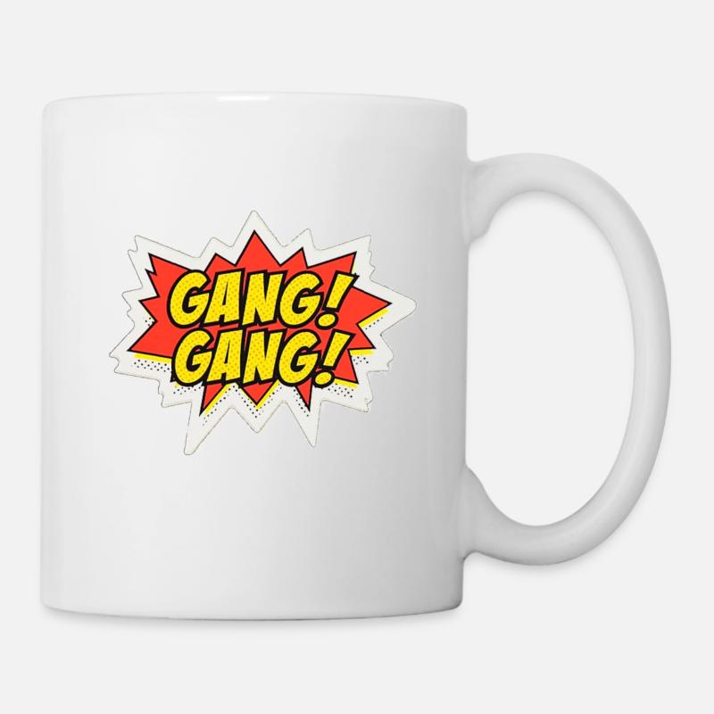 gang gang - Mug blanc - blanc
