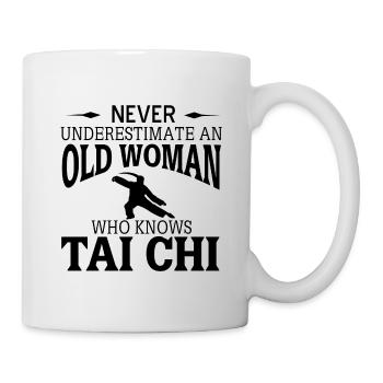 Tai Chi - Tasse - Weiß - Rechts