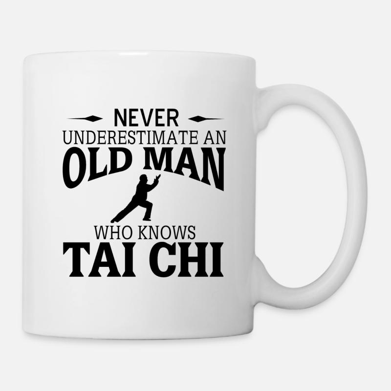 Tai Chi - Mug blanc - blanc