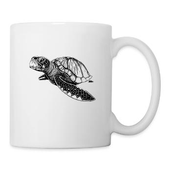 Sea turtle - Mug - white - Right