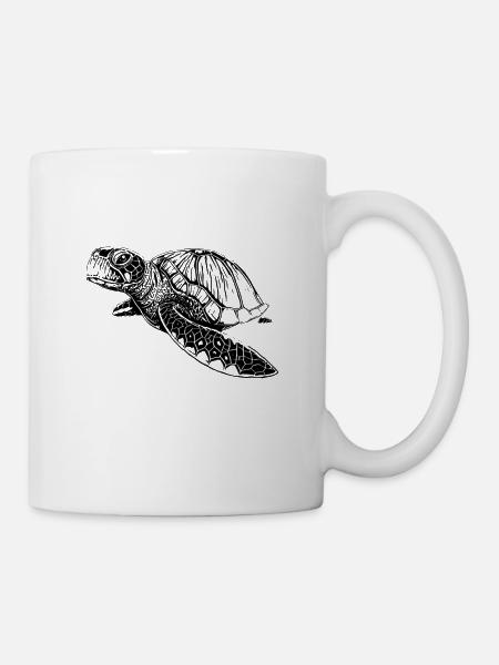 Sea turtle - Mug - white