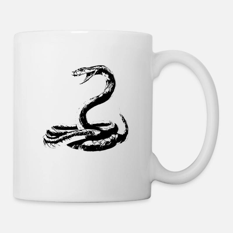 Serpent - Mug blanc - blanc