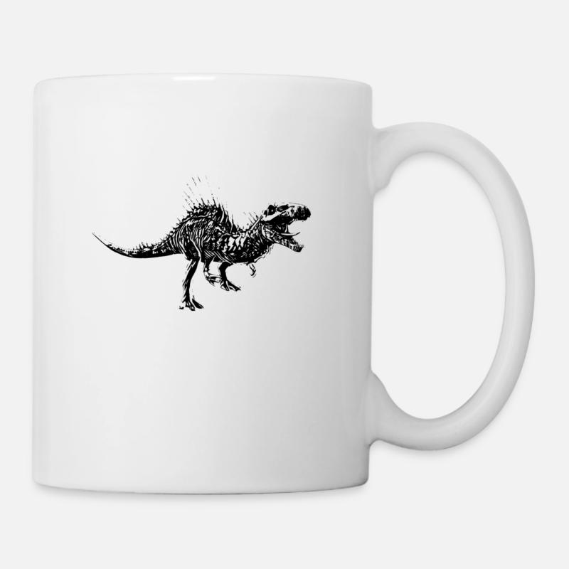 Spinosaurus - Tasse - Weiß