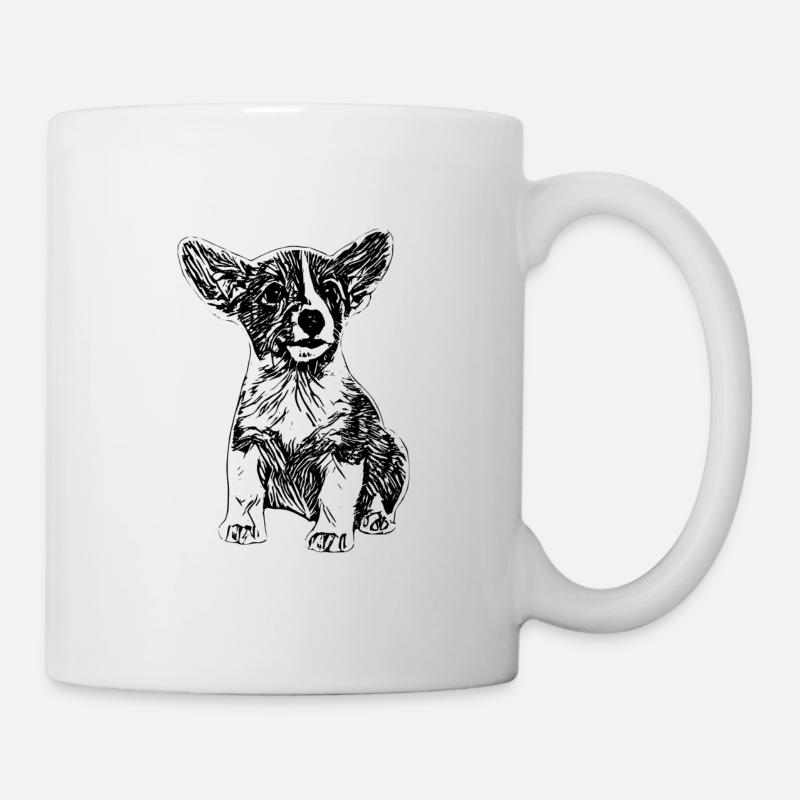 Jack Russell - Mug blanc - blanc