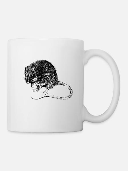rat - Mug - white