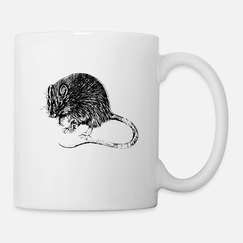 Rat - Mug blanc - blanc
