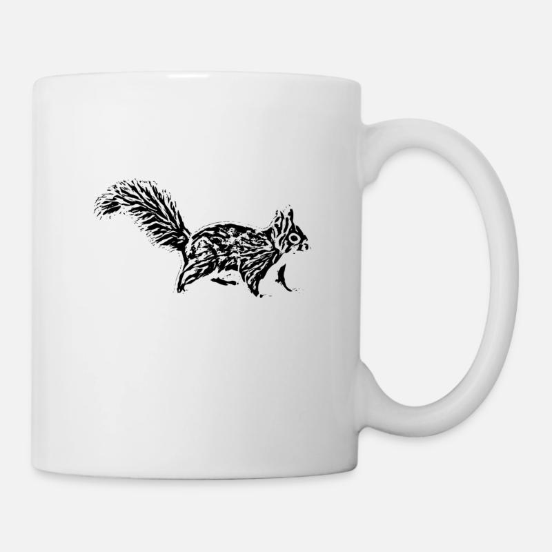 squirrel - Mug - white