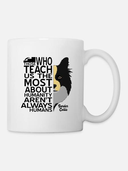 Border Collie - Mug - white