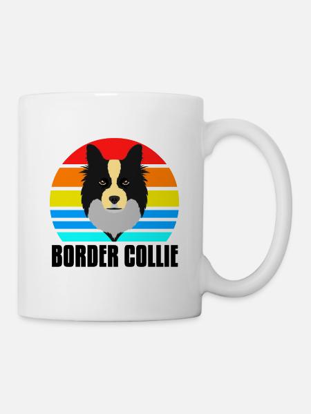 Border Collie - Mug blanc - blanc