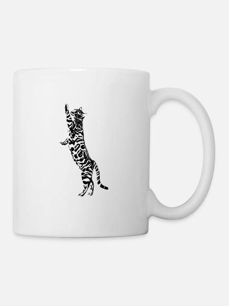 Katze - Tasse - Weiß