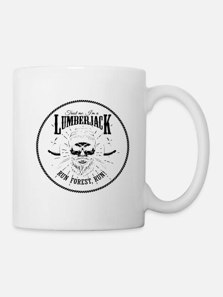 Bûcheron - Mug blanc - blanc