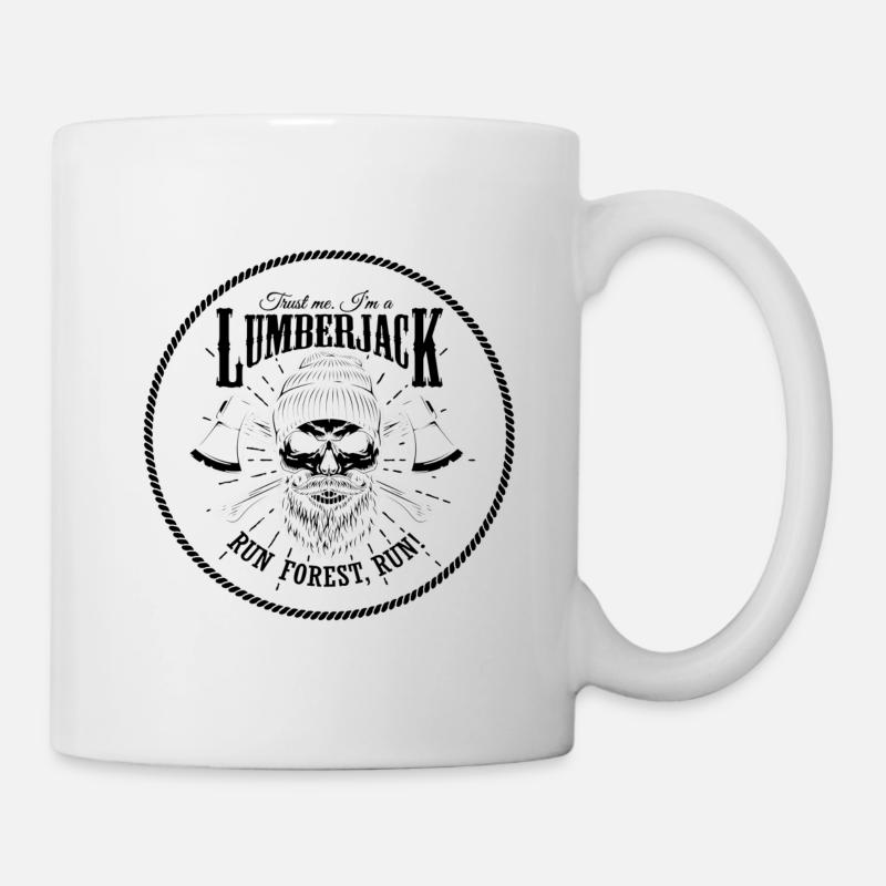 Bûcheron - Mug blanc - blanc