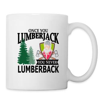 lumberjack - Mug - white - Right