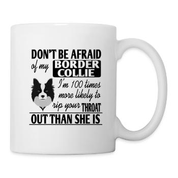 Border Collie - Mug blanc - blanc - Droite