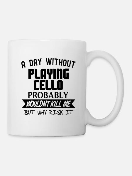 cello - Mug - white