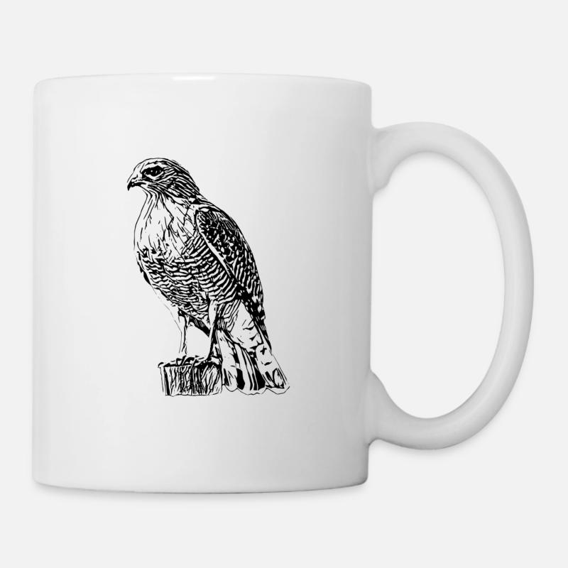 Falke - Tasse - Weiß