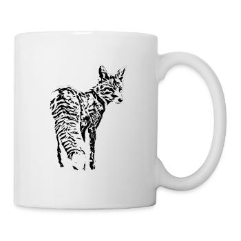 Fuchs - Tasse - Weiß - Rechts