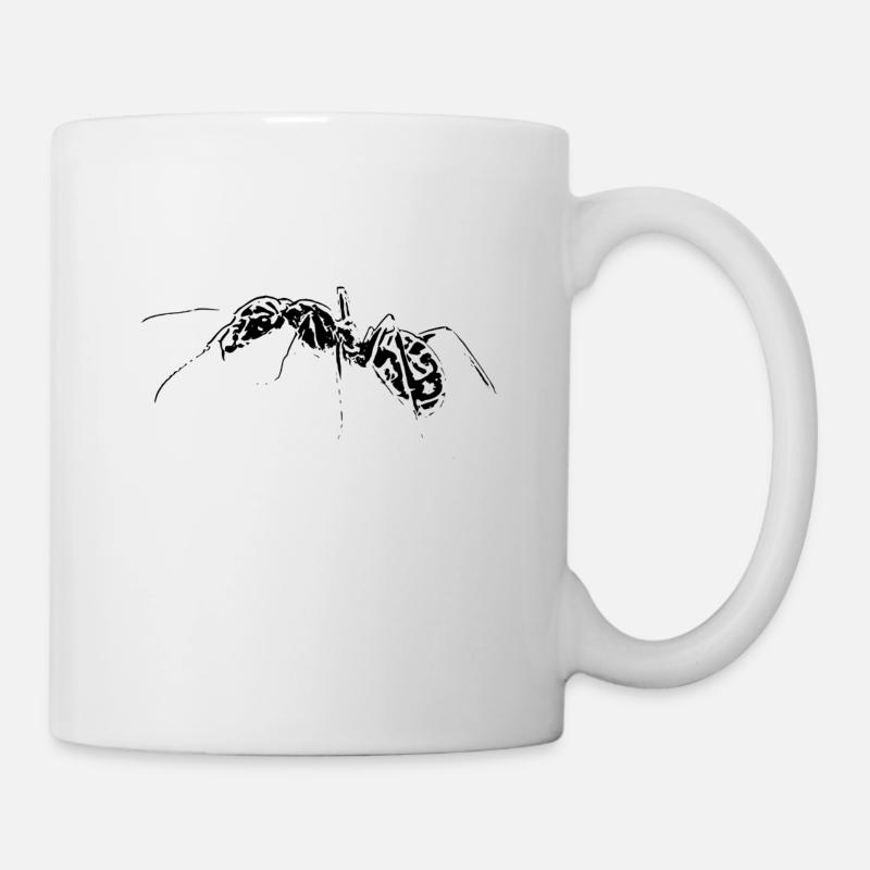 fourmi - Mug blanc - blanc