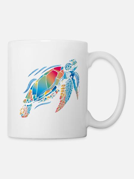 Sea turtle - Mug - white