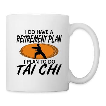 Tai Chi - Tasse - Weiß - Rechts