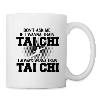 Tai Chi - Tasse - Weiß - Rechts