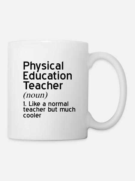 Physical education teacher - Mug - white