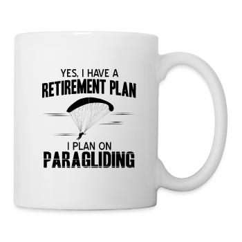 Parapente - Mug blanc - blanc - Droite