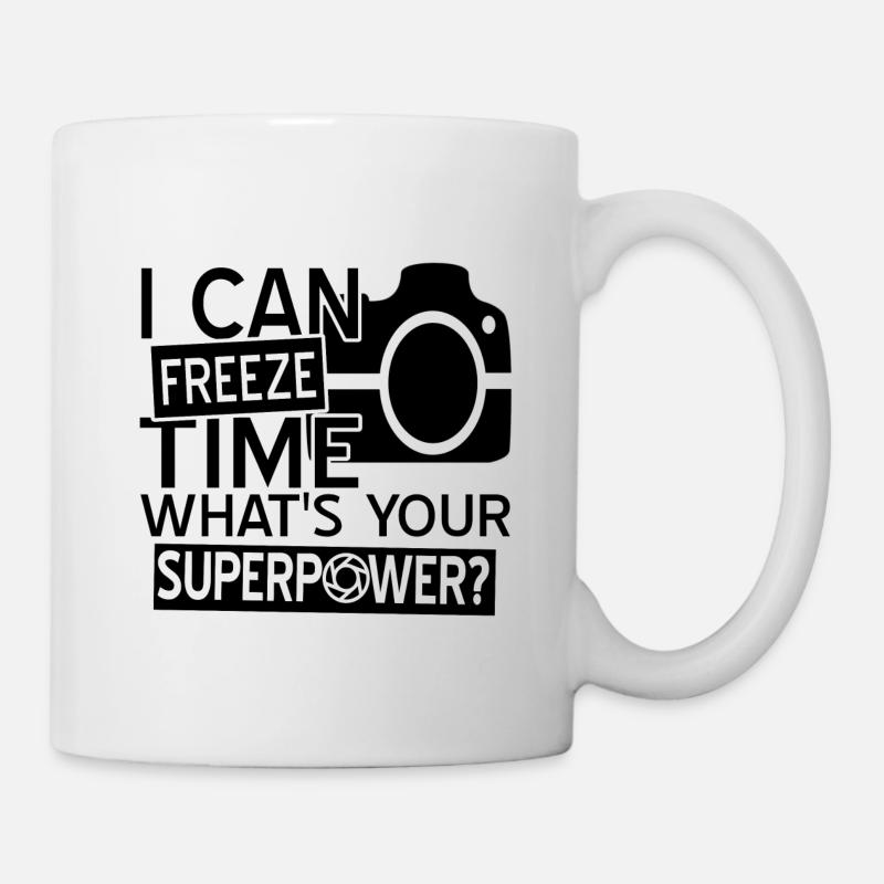 Fotograf - Tasse - Weiß