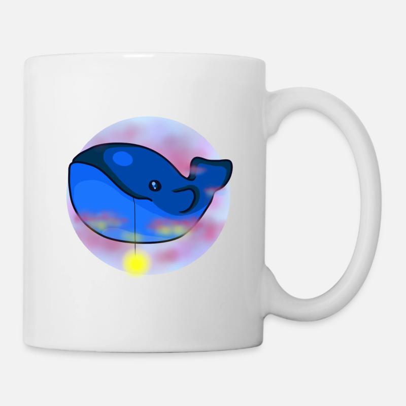 baleine - Mug blanc - blanc