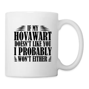 Hovawart Hund - Tasse - Weiß - Rechts