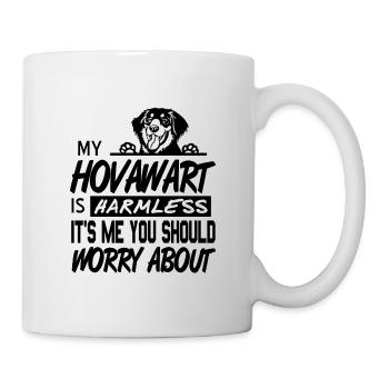 Hovawart Hund - Tasse - Weiß - Rechts