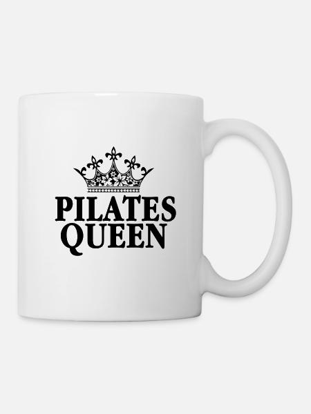 Pilates - Tasse - Weiß