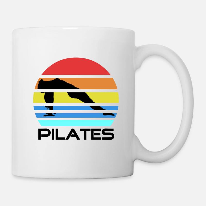 Pilates - Mug blanc - blanc