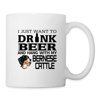 Bernese Mountain Dog - Mug - white - Right