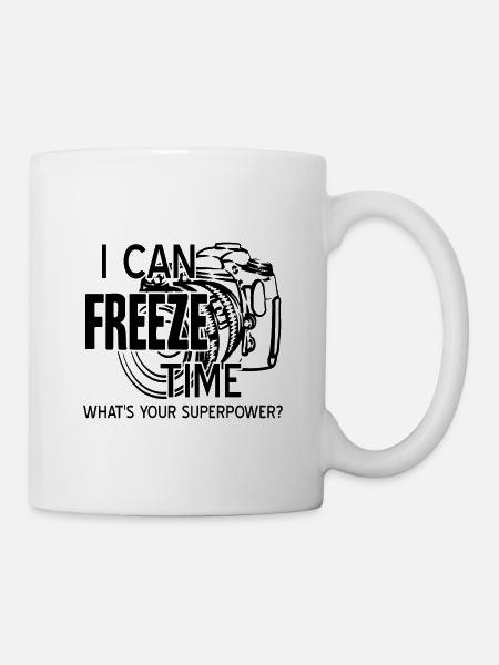 Fotograf - Tasse - Weiß