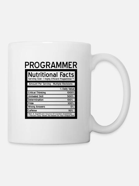 Programmierer - Tasse - Weiß