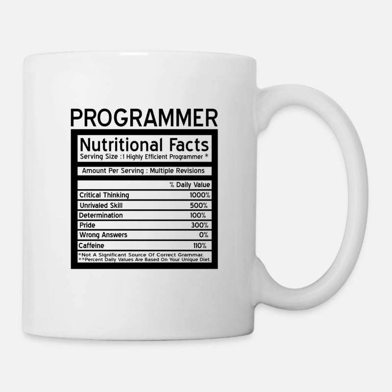 programmeur - Mug blanc - blanc