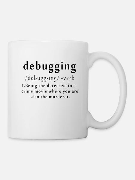 programmeur - Mug blanc - blanc