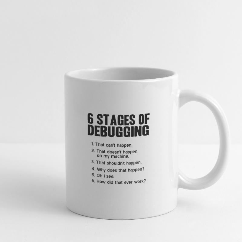 programmeur Mug blanc