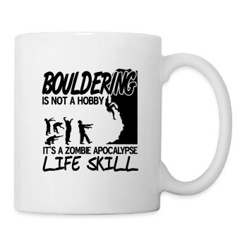 Bouldering - Mug - white - Right