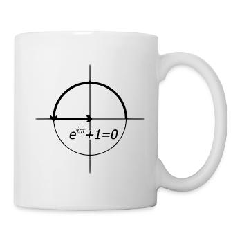 euler's identity (euler) - Mug - white - Right