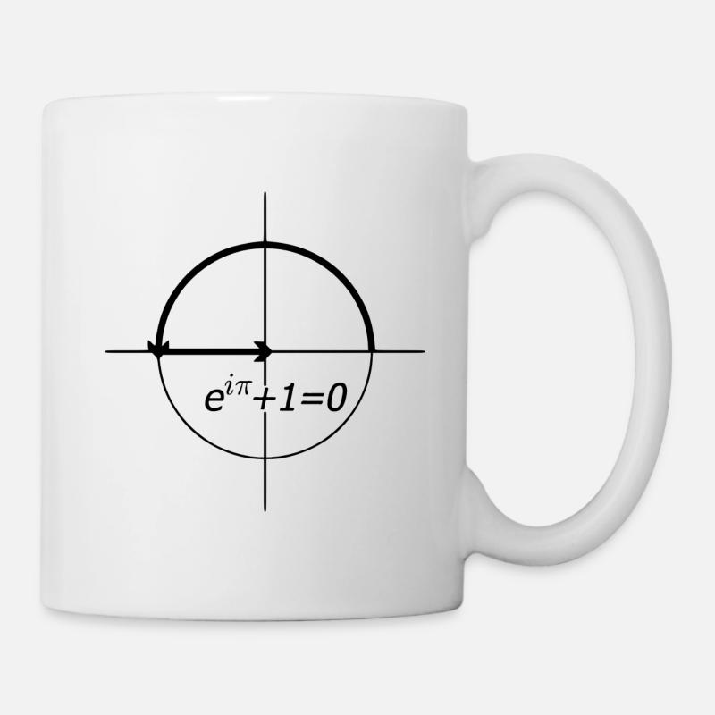 euler's identity (euler) - Mug - white